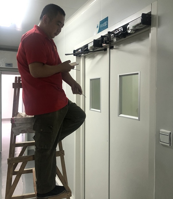 手術(shù)室防輻射感應(yīng)門 手術(shù)室防輻射感應(yīng)門